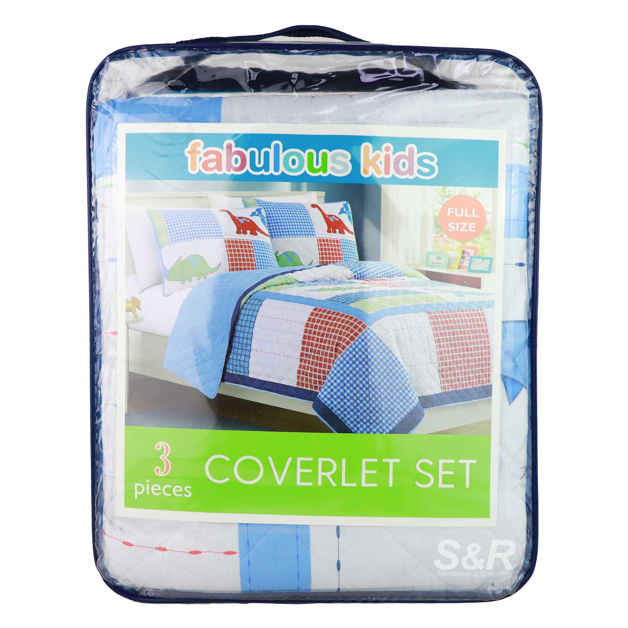 Fabulous Kids Full Size Coverlet Animal Design 1 Set